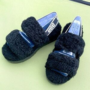Platform Ugg Fluff Yeah Slippers